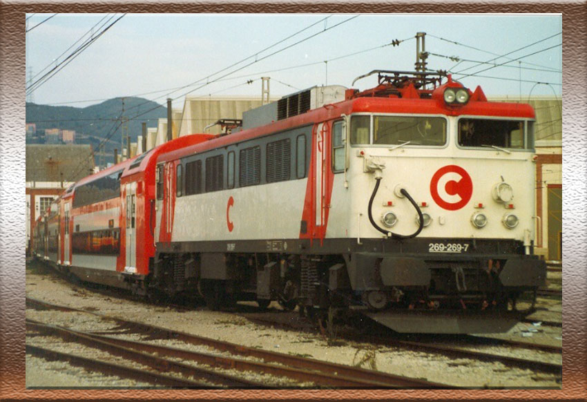 Locomotora eléctrica 269-269-7 Cercanías - Renfe